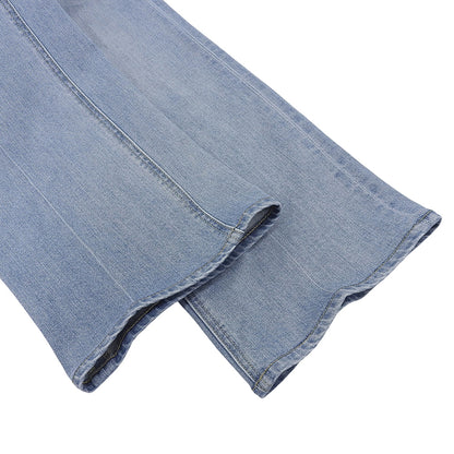 ANAYI アナイ 未使用 ストレッチデニム ストレートパンツ ボトムス レディース ブルー 36 25年 ボトムス 36