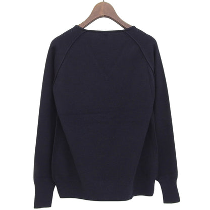 TOYOBOSHI トウヨウボウシ 新品同様 糸衣 Vネック セーター トップス レディース カシミヤ100 ネイビー 1 08IT-BC0001 トップス 1