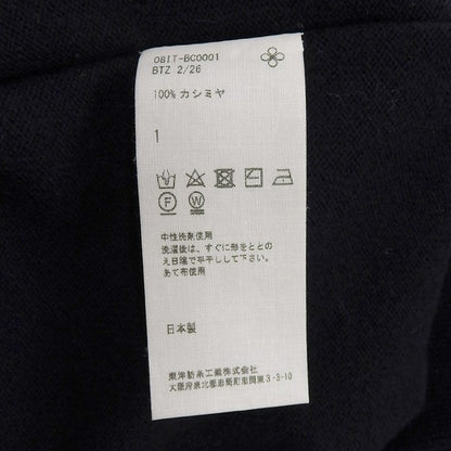 TOYOBOSHI トウヨウボウシ 新品同様 糸衣 Vネック セーター トップス レディース カシミヤ100 ネイビー 1 08IT-BC0001 トップス 1