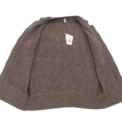 TOYOBOSHI トウヨウボウシ 新品同様 糸衣 KIKORI ベスト レディース ダークブラウン カシミヤ F 13ITーFC2001 ベスト F