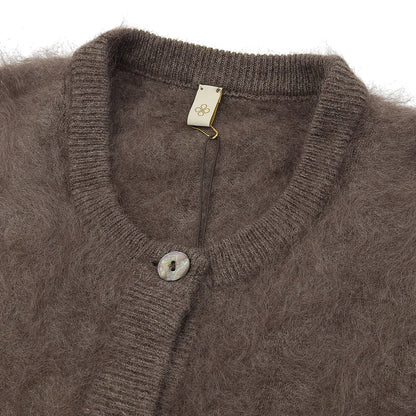 TOYOBOSHI トウヨウボウシ 新品同様 糸衣 KIKORI ベスト レディース ダークブラウン カシミヤ F 13ITーFC2001 ベスト F