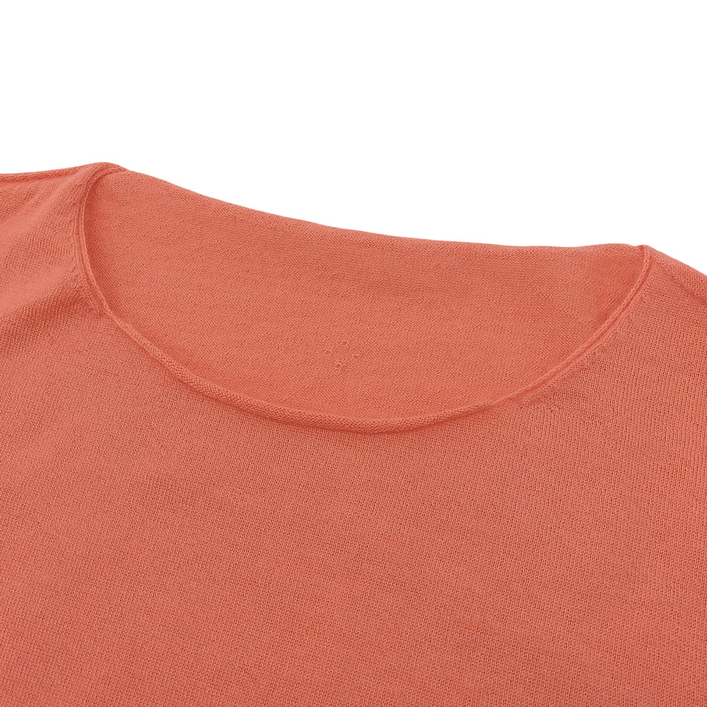 TOYOBOSHI トウヨウボウシ 新品同様 糸衣 CHAUSU ニット トップス レディース カシミヤ100 ピンク 2 10IT-AC6001 トップス 2