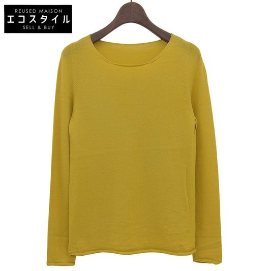 TOYOBOSHI トウヨウボウシ 新品同様 糸衣 CHAUSU セーター トップス レディース カシミヤ100 イエロー 1 13IT-AC6001 トップス 1