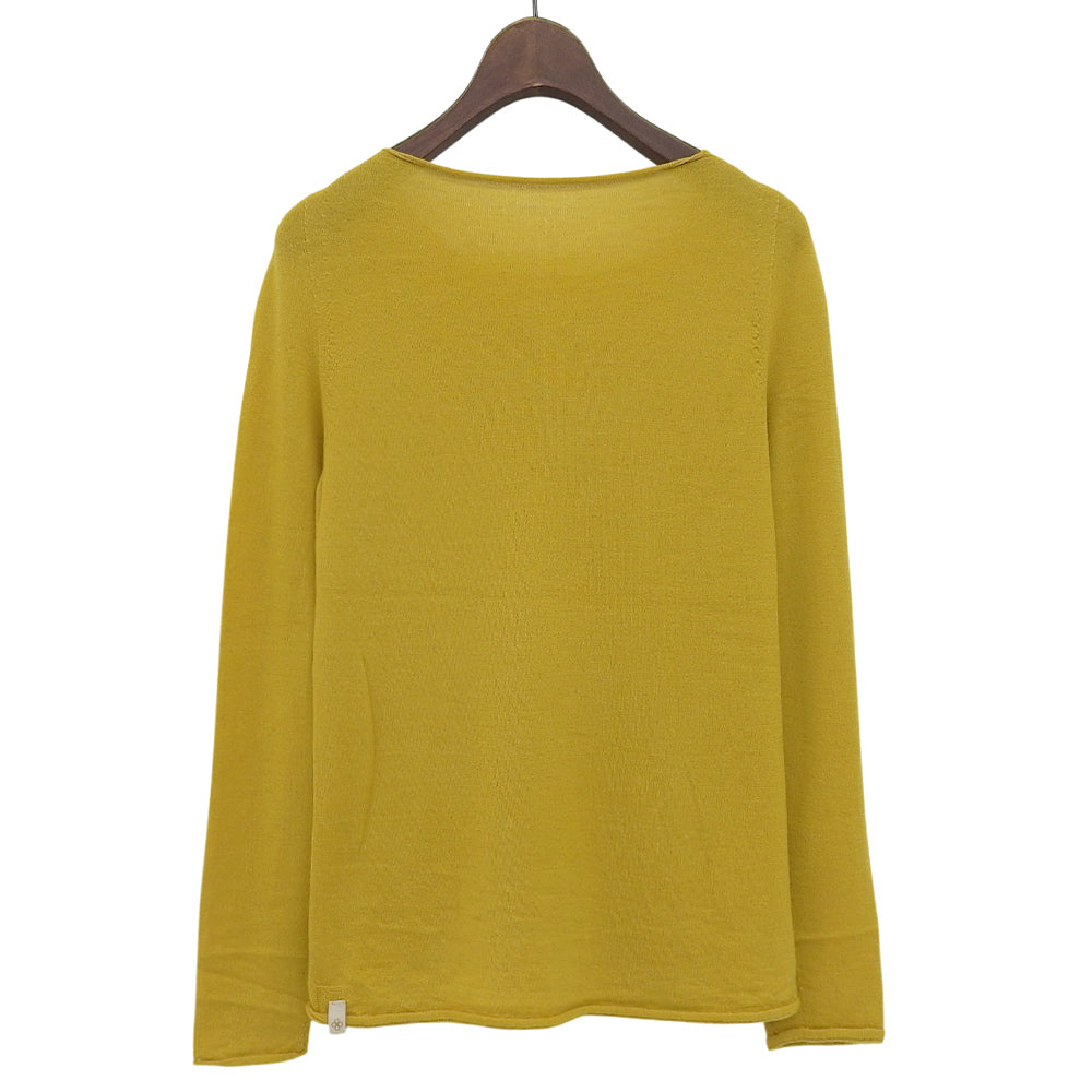 TOYOBOSHI トウヨウボウシ 新品同様 糸衣 CHAUSU セーター トップス レディース カシミヤ100 イエロー 1 13IT-AC6001 トップス 1