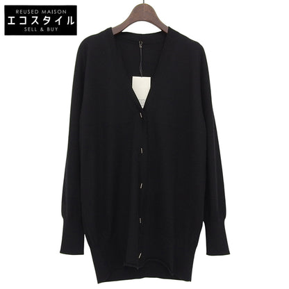 TOYOBOSHI トウヨウボウシ 新品同様 糸衣 NAEBA カーディガン トップス レディース カシミヤ100 ブラック F 08IT-AC0003 トップス F