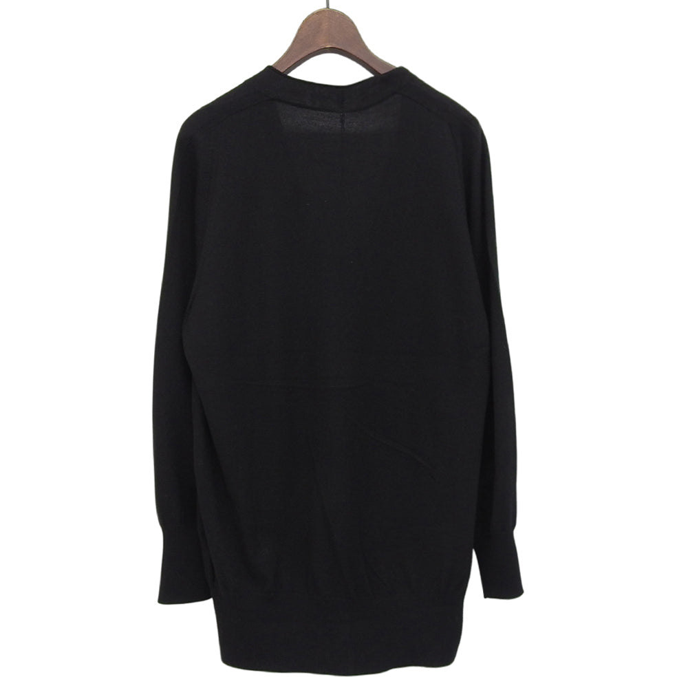 TOYOBOSHI トウヨウボウシ 新品同様 糸衣 NAEBA カーディガン トップス レディース カシミヤ100 ブラック F 08IT-AC0003 トップス F