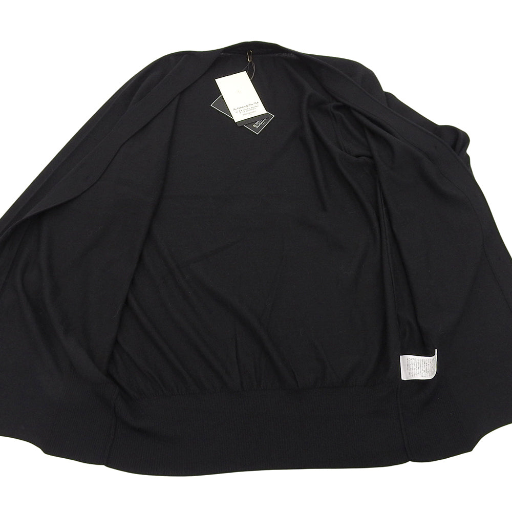 TOYOBOSHI トウヨウボウシ 新品同様 糸衣 NAEBA カーディガン トップス レディース カシミヤ100 ブラック F 08IT-AC0003 トップス F