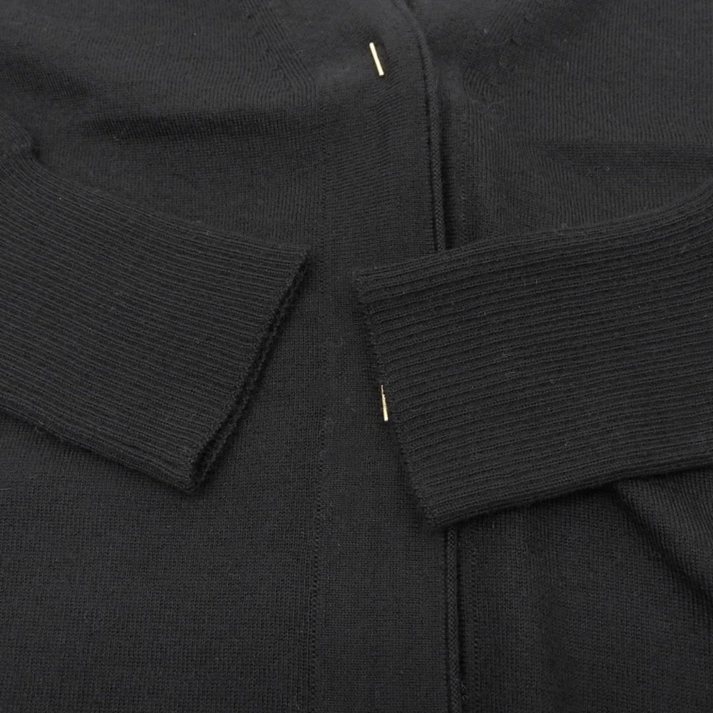 TOYOBOSHI トウヨウボウシ 新品同様 糸衣 NAEBA カーディガン トップス レディース カシミヤ100 ブラック F 08IT-AC0003 トップス F