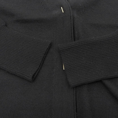 TOYOBOSHI トウヨウボウシ 新品同様 糸衣 NAEBA カーディガン トップス レディース カシミヤ100 ブラック F 08IT-AC0003 トップス F