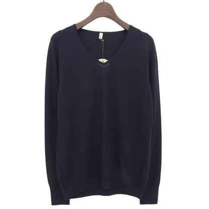 TOYOBOSHI トウヨウボウシ 新品同様 糸衣 SUKAI-STH セーター トップス レディース カシミヤ70 シルク30 ネイビー 2 トップス 2