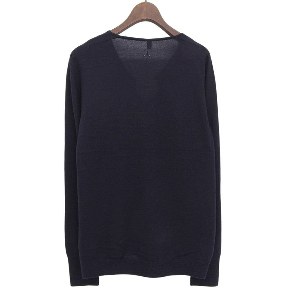 TOYOBOSHI トウヨウボウシ 新品同様 糸衣 SUKAI-STH セーター トップス レディース カシミヤ70 シルク30 ネイビー 2 トップス 2