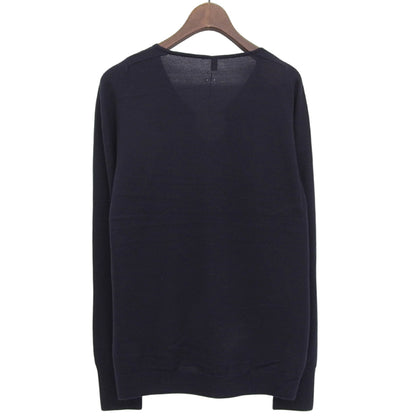 TOYOBOSHI トウヨウボウシ 新品同様 糸衣 SUKAI-STH セーター トップス レディース カシミヤ70 シルク30 ネイビー 2 トップス 2