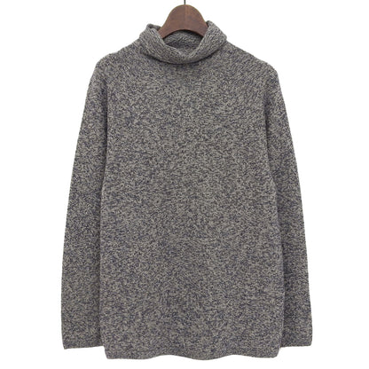 TOYOBOSHI トウヨウボウシ 新品同様 糸衣 NAZUNA タートルネックセーター トップス マーブルネイビー カシミヤ100 2 08IT-PC0002 トップス 2