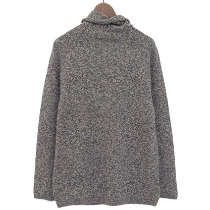 TOYOBOSHI トウヨウボウシ 新品同様 糸衣 NAZUNA タートルネックセーター トップス マーブルネイビー カシミヤ100 2 08IT-PC0002 トップス 2