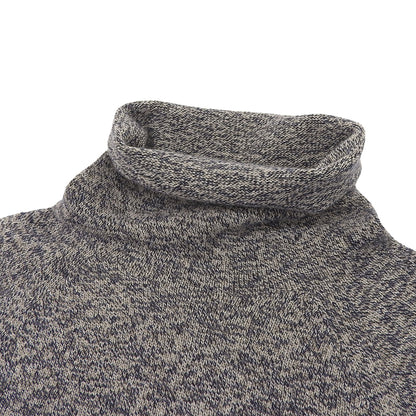 TOYOBOSHI トウヨウボウシ 新品同様 糸衣 NAZUNA タートルネックセーター トップス マーブルネイビー カシミヤ100 2 08IT-PC0002 トップス 2