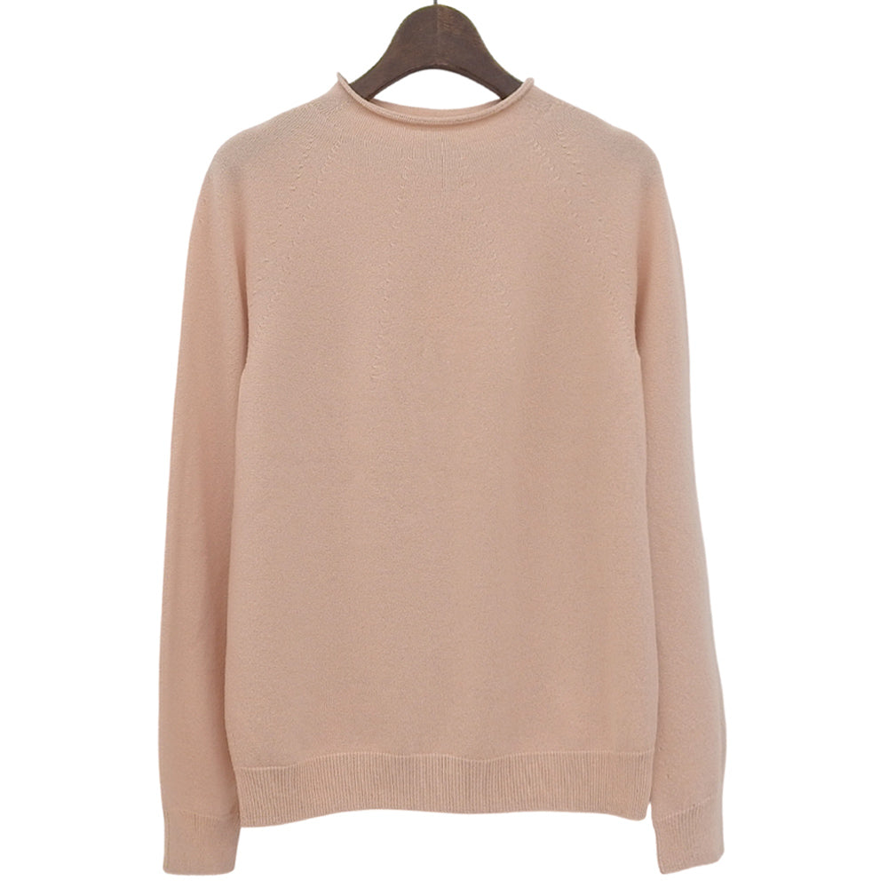 TOYOBOSHI トウヨウボウシ 新品同様 糸衣 HARUNA モックネック セーター トップス レディース カシミヤ ピンク 2 12IT-PC2602 トップス 2