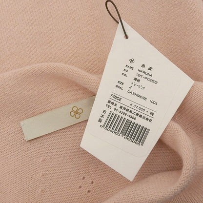 TOYOBOSHI トウヨウボウシ 新品同様 糸衣 HARUNA モックネック セーター トップス レディース カシミヤ ピンク 2 12IT-PC2602 トップス 2