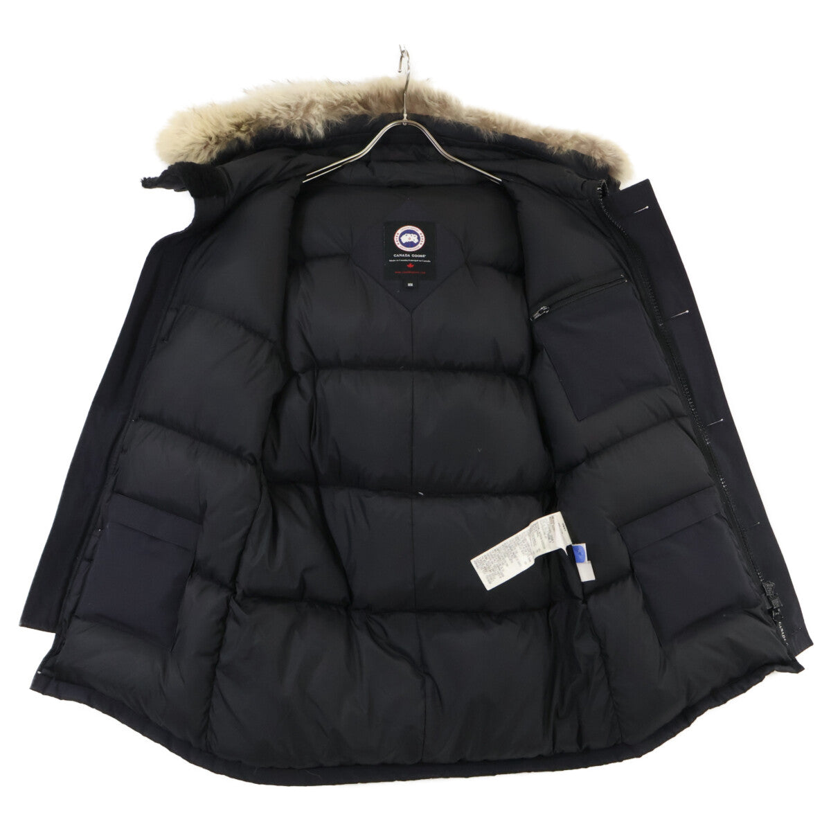 CANADA GOOSE カナダグース 68F8490 ファー付き ジャスパーパーカ コート M