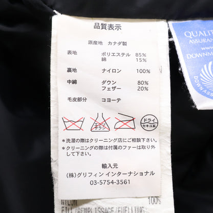 CANADA GOOSE カナダグース 68F8490 ファー付き ジャスパーパーカ コート M