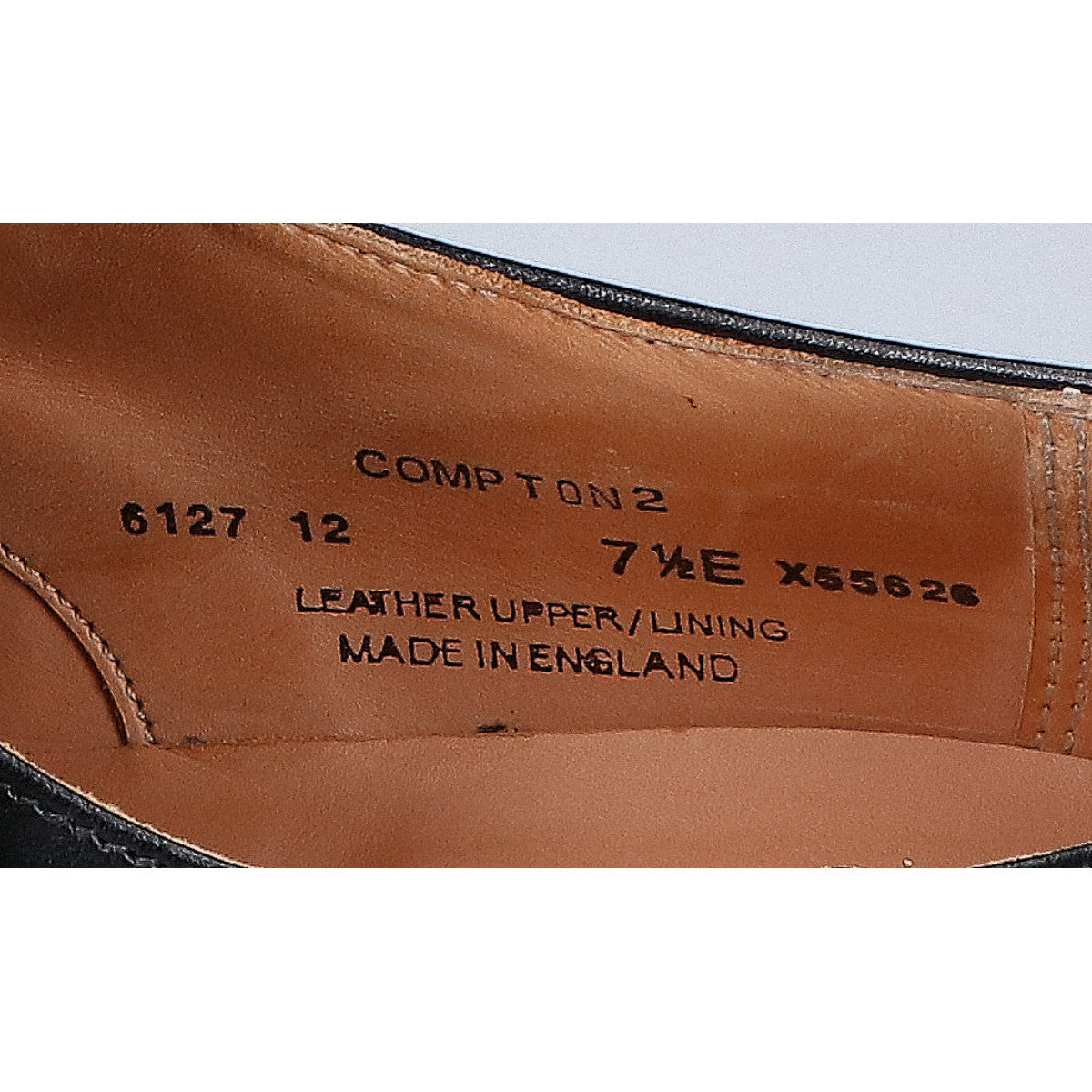 Crockett&Jones クロケット＆ジョーンズ 6127 COMPTON 2 コンプトン2 ダブルモンクストラップ シューズ 7 1/2E