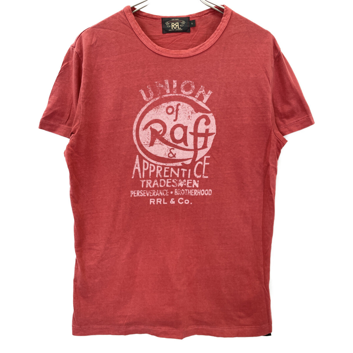 RRL ダブルアールエル ﾚｯﾄﾞ ｳﾞｨﾝﾃｰｼﾞ半袖Tｼｬﾂ トップス S