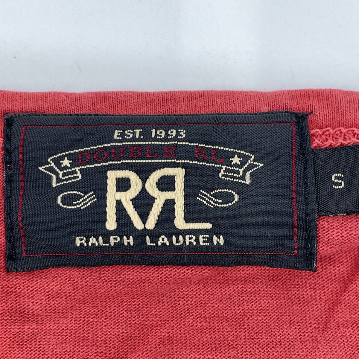 RRL ダブルアールエル ﾚｯﾄﾞ ｳﾞｨﾝﾃｰｼﾞ半袖Tｼｬﾂ トップス S