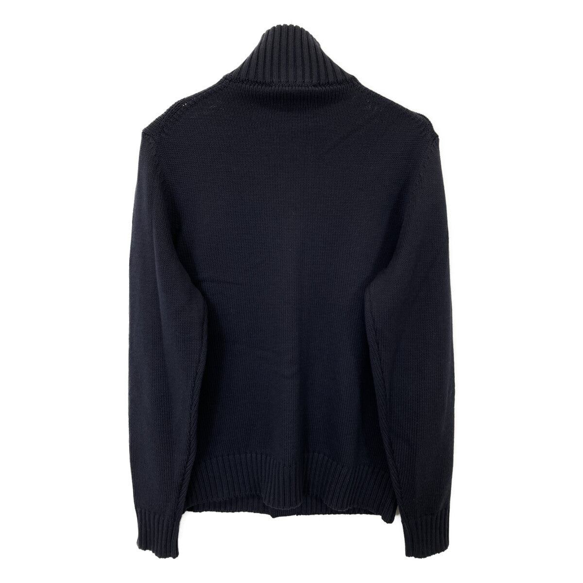 ZANONE ザノーネ 812519 Z0229 ﾈｲﾋﾞｰ CHIOTO ﾐﾄﾞﾙｹﾞｰｼﾞｽﾀﾝﾄﾞｶﾗｰｶｰﾃﾞｨｶﾞﾝ トップス 48