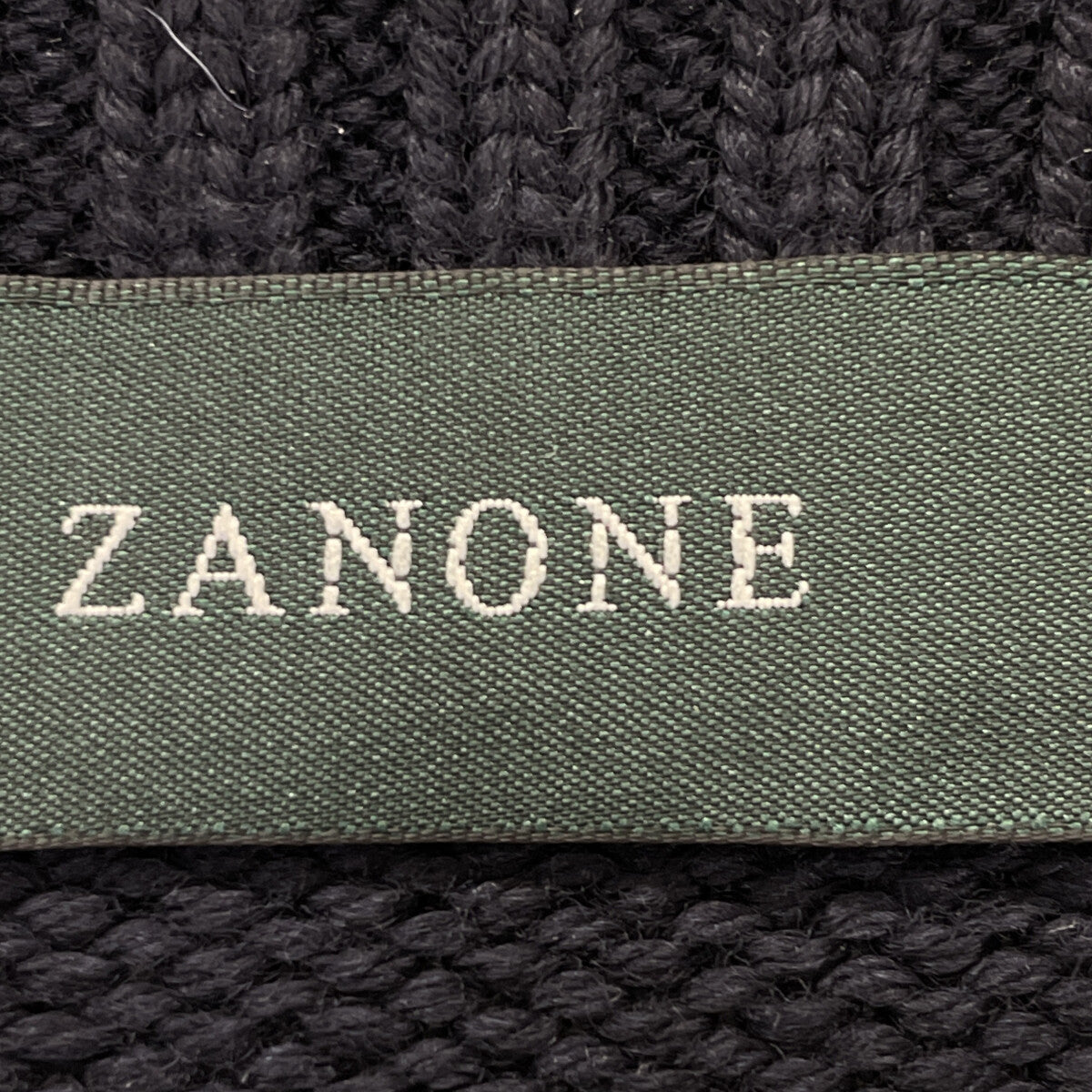 ZANONE ザノーネ 812519 Z0229 ﾈｲﾋﾞｰ CHIOTO ﾐﾄﾞﾙｹﾞｰｼﾞｽﾀﾝﾄﾞｶﾗｰｶｰﾃﾞｨｶﾞﾝ トップス 48