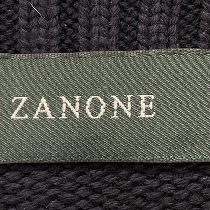 ZANONE ザノーネ 812519 Z0229 ﾈｲﾋﾞｰ CHIOTO ﾐﾄﾞﾙｹﾞｰｼﾞｽﾀﾝﾄﾞｶﾗｰｶｰﾃﾞｨｶﾞﾝ トップス 48