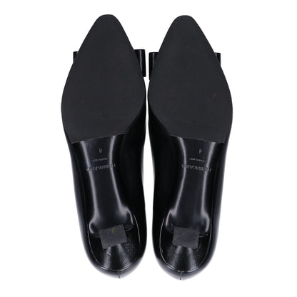 Salvatore Ferragamo サルヴァトーレフェラガモ 【美品】ヴァラリボン パンプス シューズ 4C