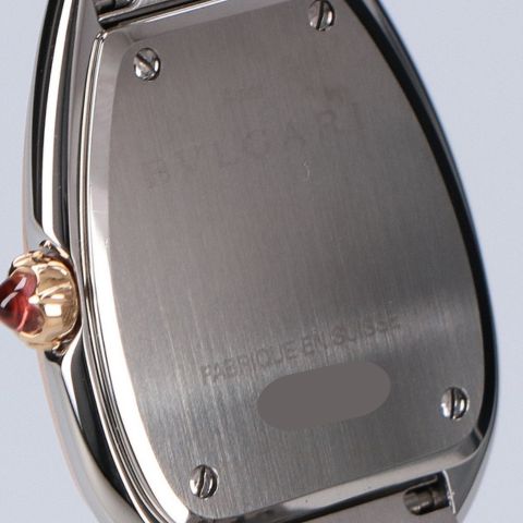 BVLGARI ブルガリ 美品 SP33WSPD セルペンティ セドゥットーリ ダイヤモンドベゼル クオーツ 腕時計