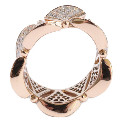 BVLGARI ブルガリ 新品同様 750 ディーヴァ ドリーム フルダイヤモンド リング 指輪 53