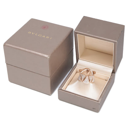 BVLGARI ブルガリ 新品同様 750 ディーヴァ ドリーム フルダイヤモンド リング 指輪 53