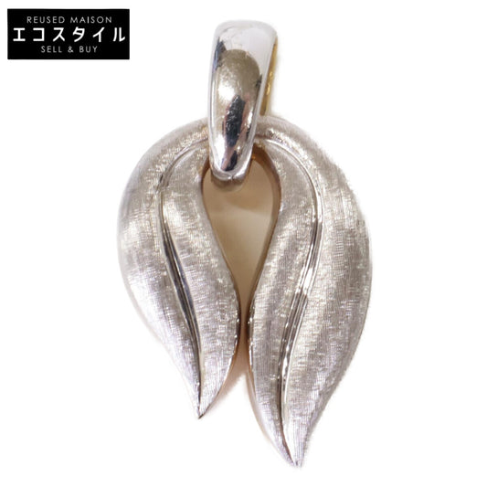 Chiampesan キャンペザン 750 YG x WG コンビ デザイン ペンダントトップ