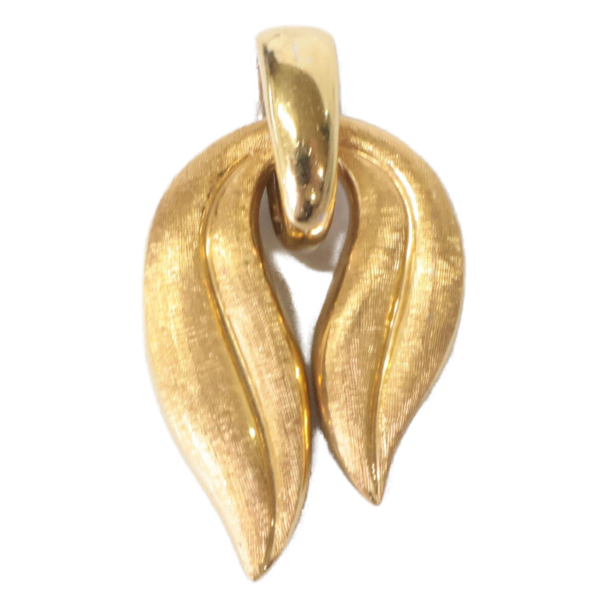 Chiampesan キャンペザン 750 YG x WG コンビ デザイン ペンダントトップ