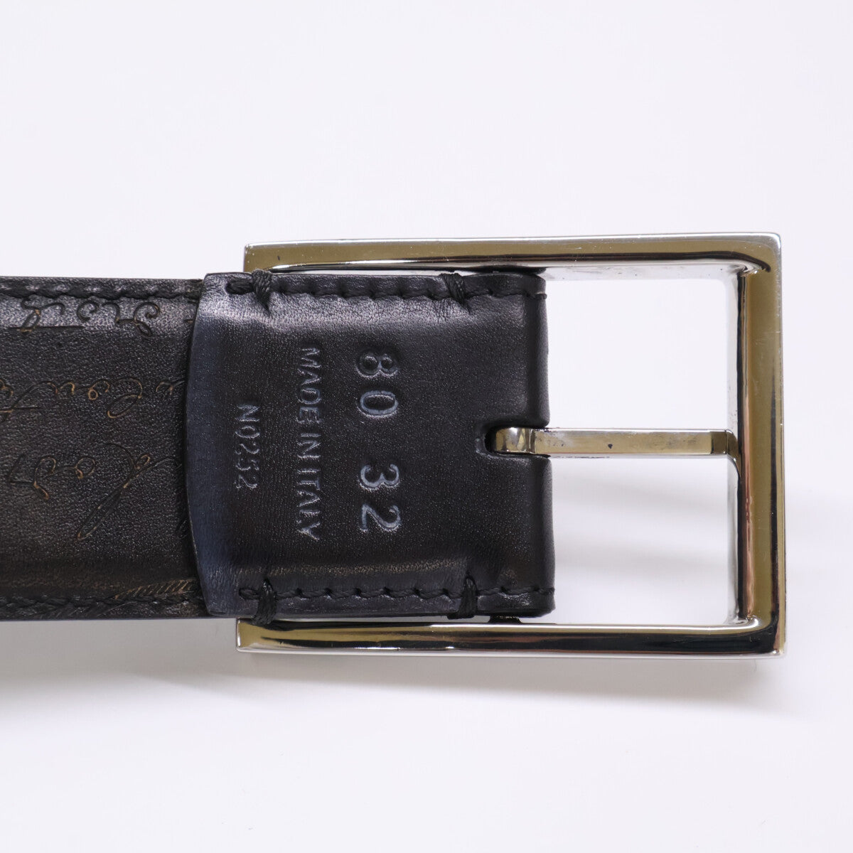 berluti ベルルッティ スクリット レザー ベルト 80・32