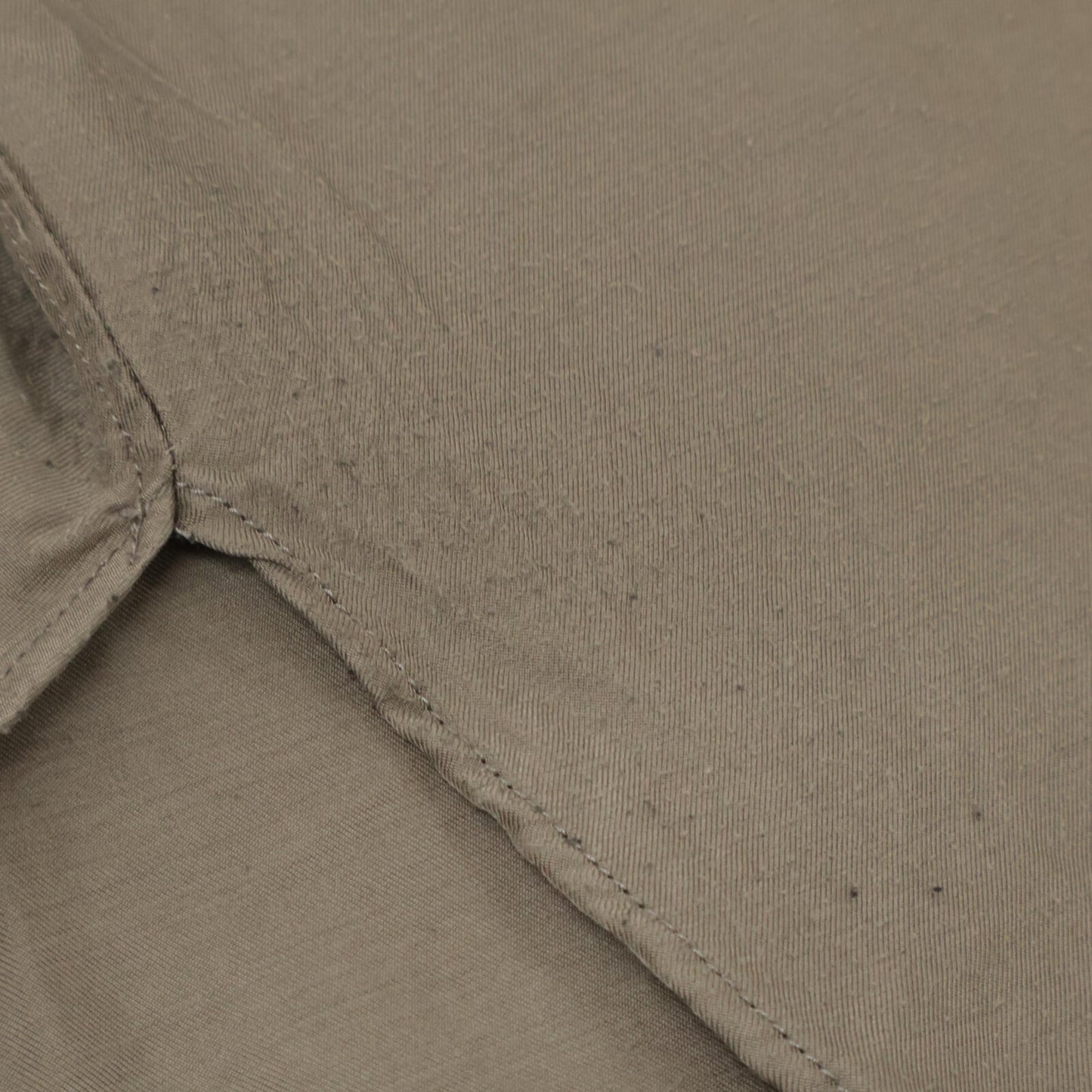 ssstein/stein シュタイン ｶｰｷ 25SS CUPRO TWILL OVERSIZED LS SHIRT トップス S