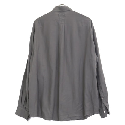 YORK ヨーク ｸﾞﾚｰ GARMENT DYED COTTON SILK TWILL SHIRT トップス 2