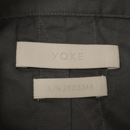 YORK ヨーク ｸﾞﾚｰ GARMENT DYED COTTON SILK TWILL SHIRT トップス 2