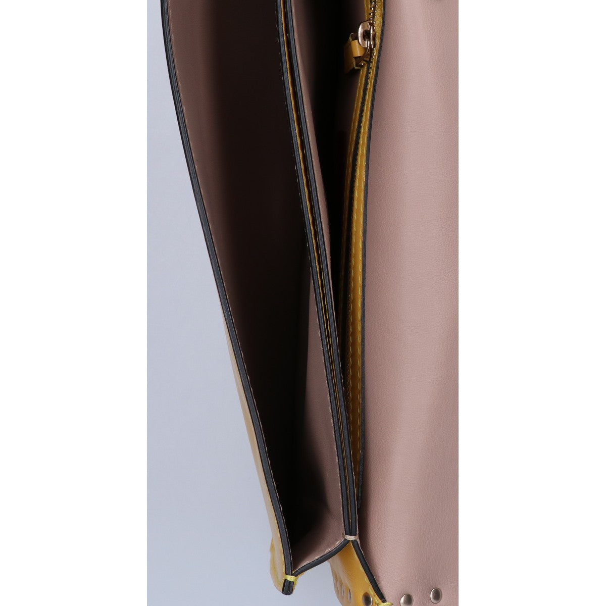 VALENTINO ヴァレンティノ スタッズ レザー セカンドバッグ クラッチバッグ