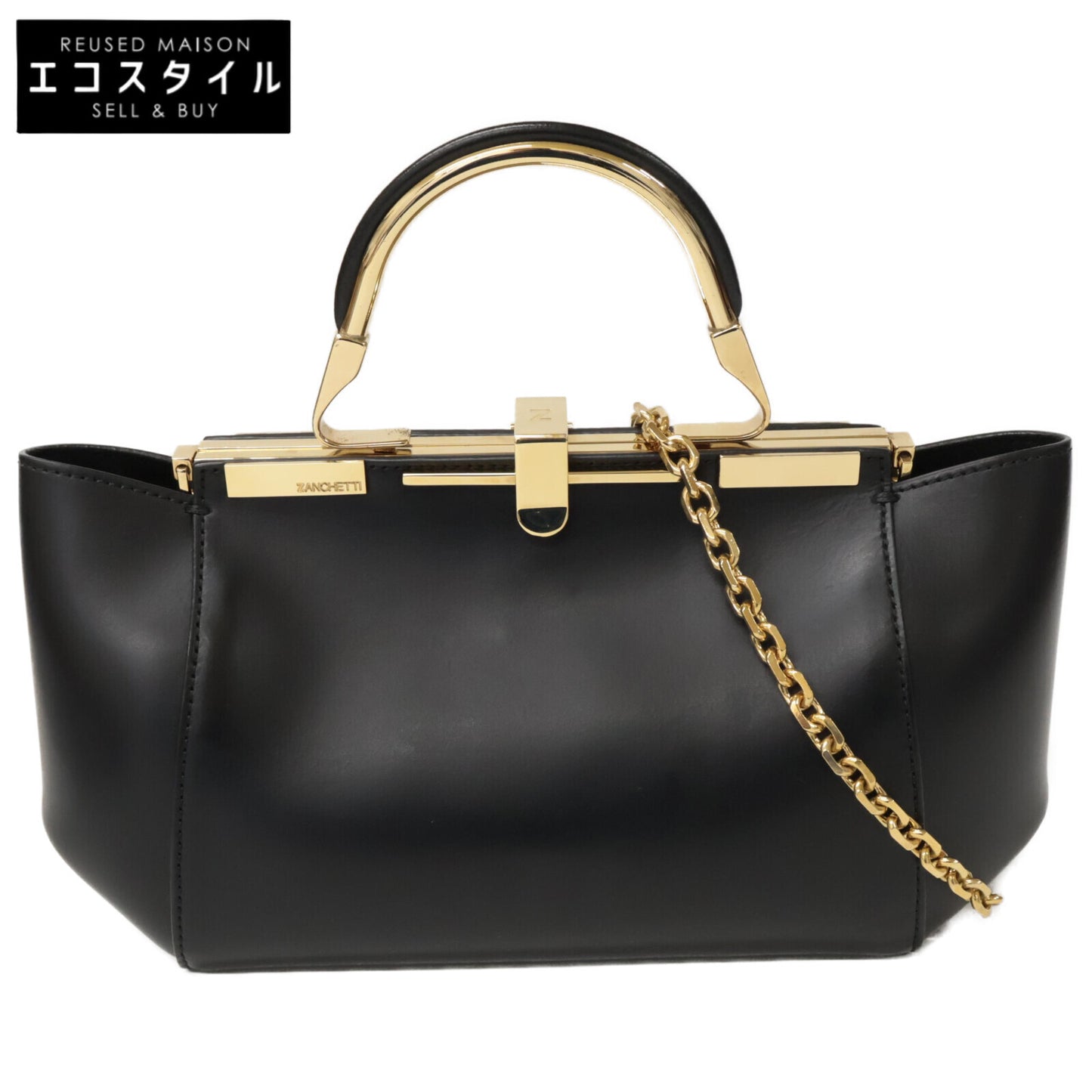 ZANCHETTI ザンケッティ 【美品】AMLETO 20 アムレット20 2WAY ハンドバッグ