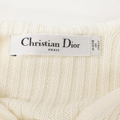 Christian Dior クリスチャンディオール 美品 444S64AM789 Ecru Dioriviera セーター トップス 34