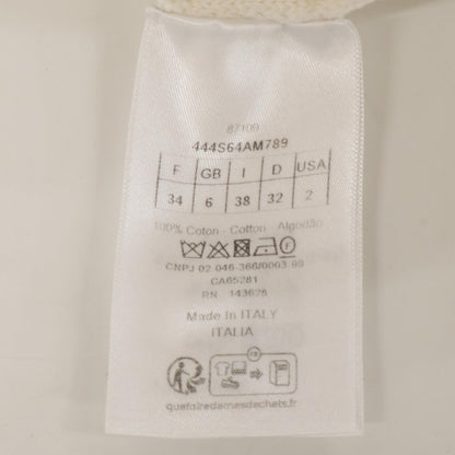 Christian Dior クリスチャンディオール 美品 444S64AM789 Ecru Dioriviera セーター トップス 34