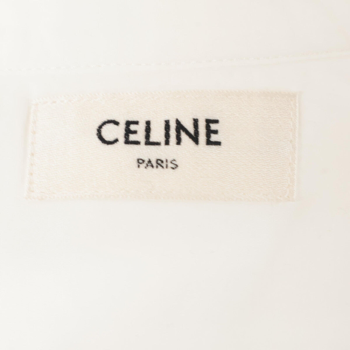 CELINE セリーヌ 2C46B091F ﾎﾜｲﾄ ｺｯﾄﾝ ﾄﾑﾎﾞｰｲｼｬﾂ トップス 36