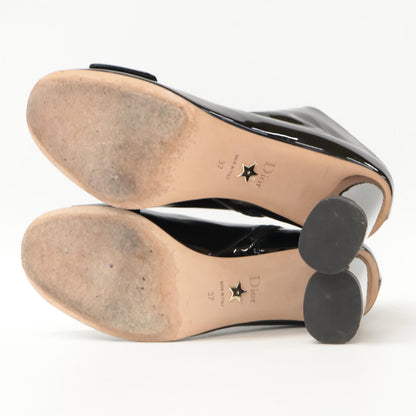 Christian Dior クリスチャンディオール 【美品/23AW】C'EST DIOR パテントレザー ショートブーツ/ シューズ 37