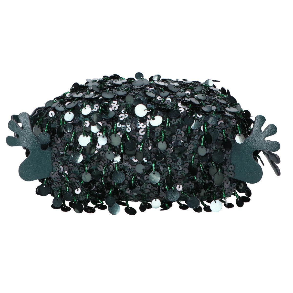 Anya Hindmarch アニヤ ハインドマーチ カエル スパンコール/ビーズ レザー 2WAY チェーン ハンドバッグ