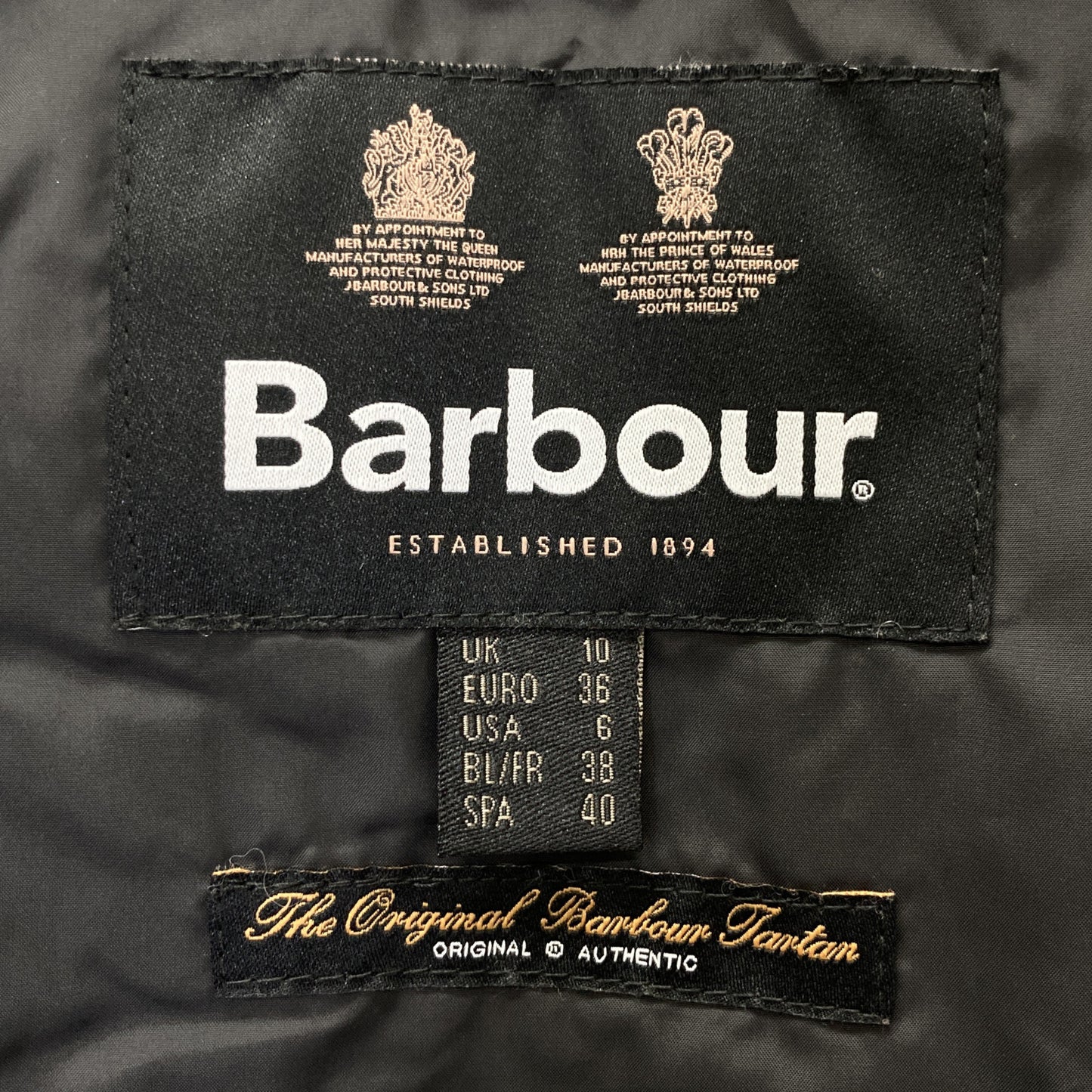 Barbour バブアー 美品 245LLI0009 チェック柄 キルティングベスト ジャケット 10