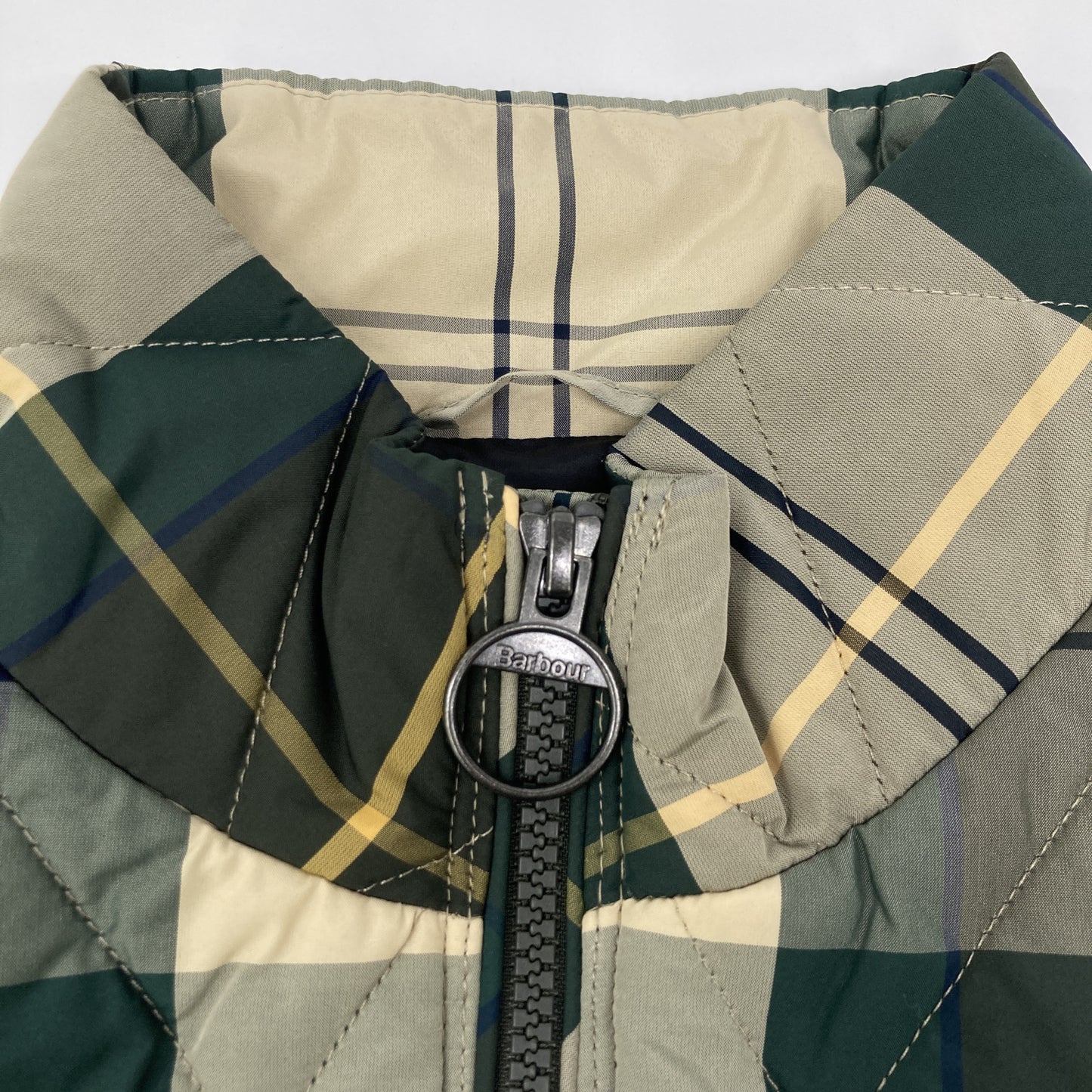 Barbour バブアー 美品 245LLI0009 チェック柄 キルティングベスト ジャケット 10