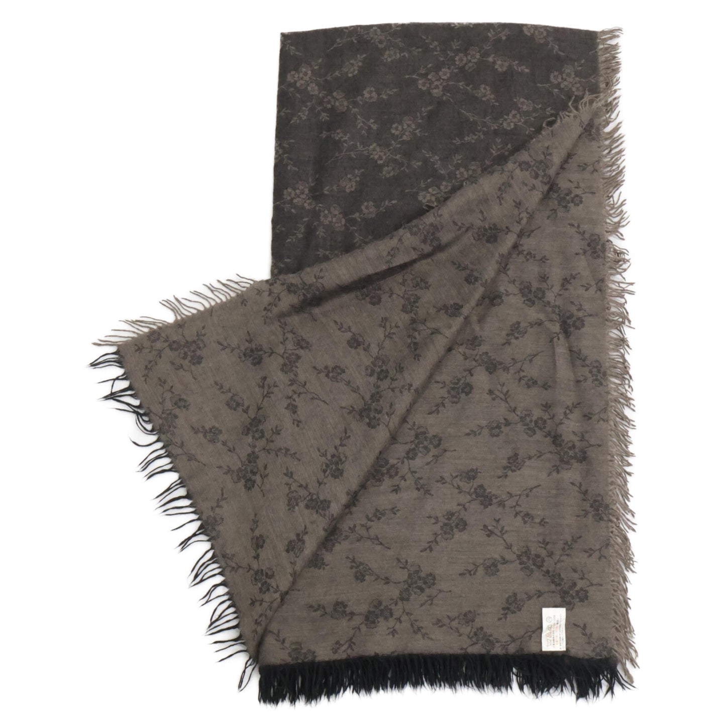 AGNONA アニオナ フラワー柄 カシミヤ/シルク ストール