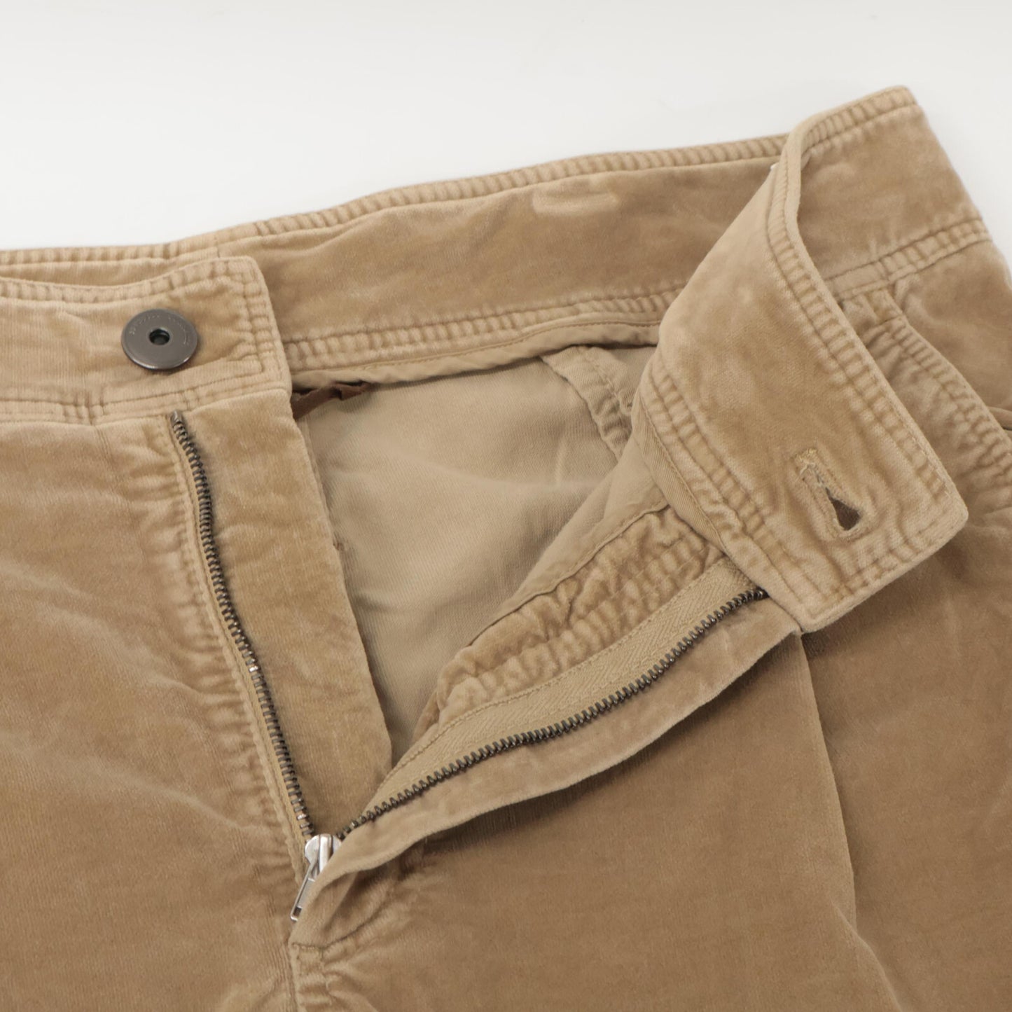 BRUNELLO CUCINELLI ブルネロクチネリ MA096P5273 ﾍﾞｰｼﾞｭ ﾍﾞﾛｱﾀｯﾁ ﾊﾟﾝﾂ ボトムス 40